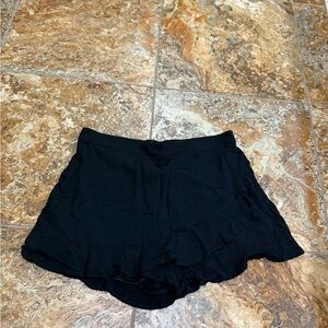 Women's Black Shorts skirt